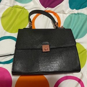 Black crossbody bag purse